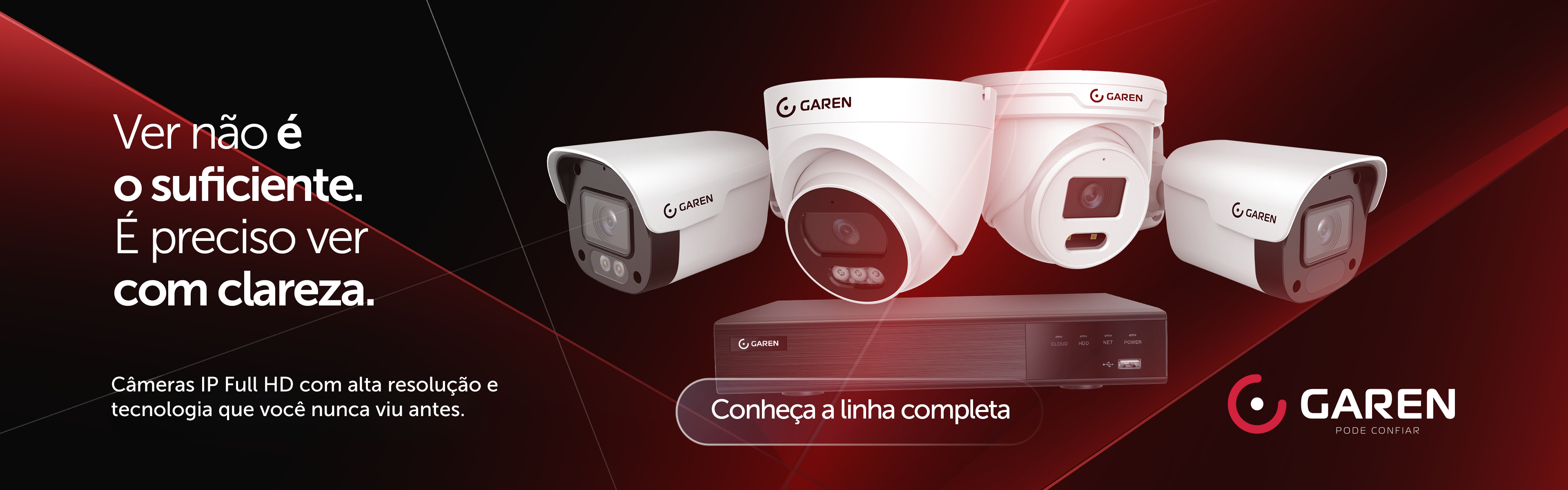 Lançamento – Linha de Câmeras IP